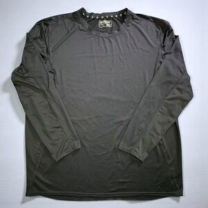 Magellan‎ Outdoors Mens 3XL Long Sleeve Hunt Gear Polyester Blend Shirt Black